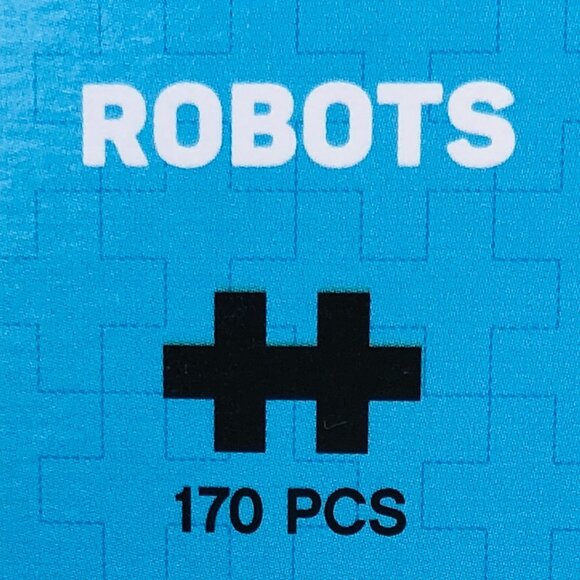 Plus-Plus Robots 170 pc Pastel Building Set Made in Denmark New Sealed Age 5+ - Picture 11 of 16
